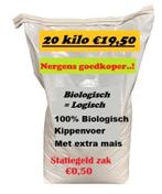 100% Biologisch kippenvoer / leghennen, nergens goedkoper..!, Vrouwelijk, Kip
