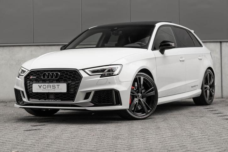 Audi RS3 2.5 TFSI quattro B&O Keyless Pano Schaalstoel ACC, Auto's, Audi, Bedrijf, RS3, 4x4, ABS, Achteruitrijcamera, Adaptive Cruise Control