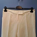 Escada pantalon ecru / beige linnen - zijde mt 38 nr 41175, Maat 38/40 (M), ., Beige, Escada