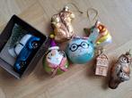 Trendy kerstballen, kerstfiguren voor in de kerstboom, Ophalen of Verzenden, Zo goed als nieuw