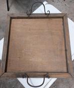 Dienblad, Ophalen, Gebruikt, Rechthoekig, Hout