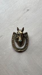 Deurklopper | paard | hoef | messing, Antiek en Kunst, Ophalen of Verzenden