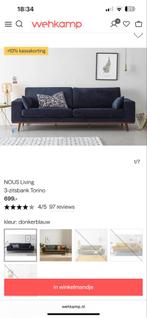 3-zitsbank Torino, Huis en Inrichting, Banken | Bankstellen, Ophalen, Driepersoons, 75 tot 100 cm, Zo goed als nieuw