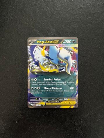 Mega Absol Ex 086/132 beschikbaar voor biedingen
