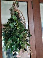 Toef met kunst olijftakken 🌿, Ophalen of Verzenden, Zo goed als nieuw
