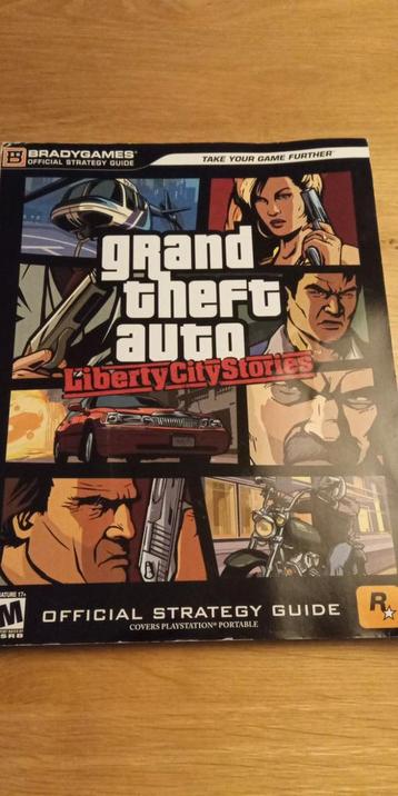 GTA Liberty City Stories Strategy guide. PS2 en PSP