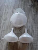 Complete set voedsel drank trechters, Ophalen of Verzenden, Zo goed als nieuw