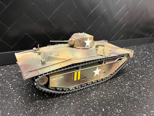 LVT landingsvoertuig "Buffalo" (1:35), Hobby en Vrije tijd, Modelbouw | Auto's en Voertuigen, Zo goed als nieuw, Tank, 1:32 tot 1:50