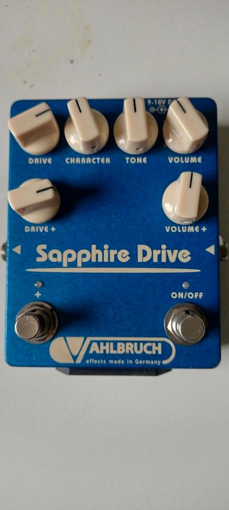 Vahlbruch overdrive/boost (Sapphire), Muziek en Instrumenten, Effecten, Ophalen of Verzenden