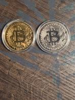Bitcoin Munten Set -, Postzegels en Munten, Ophalen of Verzenden, Overige landen, Setje
