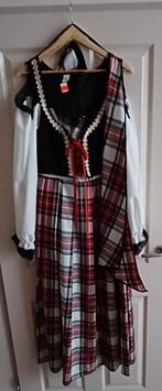 Nieuw schotse kleding (jurk) maat 42, Carnaval, Maat 42/44 (L), Nieuw, Ophalen of Verzenden
