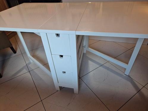 Ikea Norden klaptafel, Huis en Inrichting, Tafels | Eettafels, Gebruikt, 50 tot 100 cm, 150 tot 200 cm, Vier personen, Rechthoekig