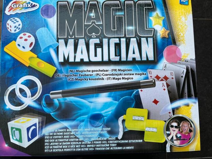 Grafix Magic Magician – Magische Goocheldoos (nieuw in do, Diversen, Sinterklaas, Zo goed als nieuw, Ophalen of Verzenden