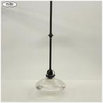 Oude holophane pendellamp Lamp Hanglamp, Ophalen, 50 tot 75 cm, Holophane, Vintage Klassiek