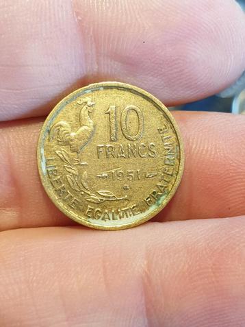 Frankrijk, 10 franc 1951B (18)