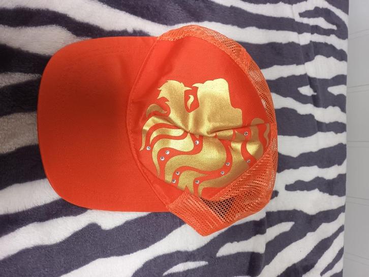 z.g.a.n oranje Roy Donders Rojami's pet, Kleding | Heren, Hoeden en Petten, Zo goed als nieuw, Pet, Ophalen of Verzenden