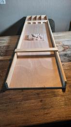 Sjoelbak kinderformaat met stenen, Hobby en Vrije tijd, Gebruikt, Onbekend, Ophalen of Verzenden, Een of twee spelers