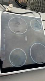 Goed werkende inductie kookplaat met booster, Witgoed en Apparatuur, Gebruikt, Inbouw, Inductie, 4 kookzones