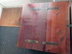 Salontafel dekenkist 80 bij 80, Ophalen, 50 tot 100 cm, Zo goed als nieuw, 75 tot 100 cm