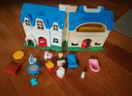Vintage speelgoed; Redbox Poppenhuis jaren 90, nette staat, Ophalen of Verzenden, Gebruikt, Poppenhuis