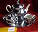 SERVIES PORSELEIN MET ZILVER * Een Plaatje! *, Antiek en Kunst, Antiek | Servies compleet, Verzenden