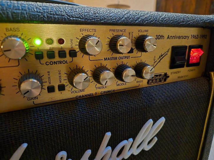 Marshall 6101 - 30th Anniversary Limited-edition & loadbox, Muziek en Instrumenten, Versterkers | Bas en Gitaar, Zo goed als nieuw