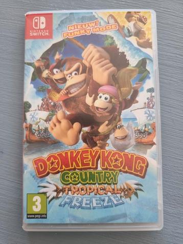 Donkey Kong Country Tropical Freeze voor Nintendo Switch beschikbaar voor biedingen