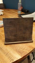 Herman magnetische messenhouder, Huis en Inrichting, Ophalen of Verzenden, Gebruikt, Bruin, Hout