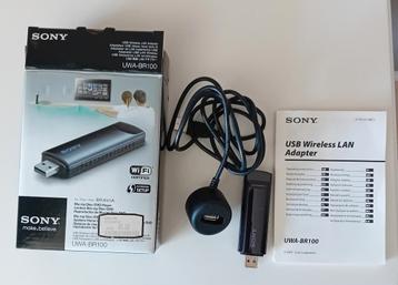 Sony UWA BR100 usb wireless Lan adapter.  beschikbaar voor biedingen