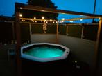 6-Persoons Jacuzzi met Zoutwatersysteem, Tuin en Terras, Bubbelbaden en Hottubs, Ophalen, Gebruikt, Filter, Opblaasbaar