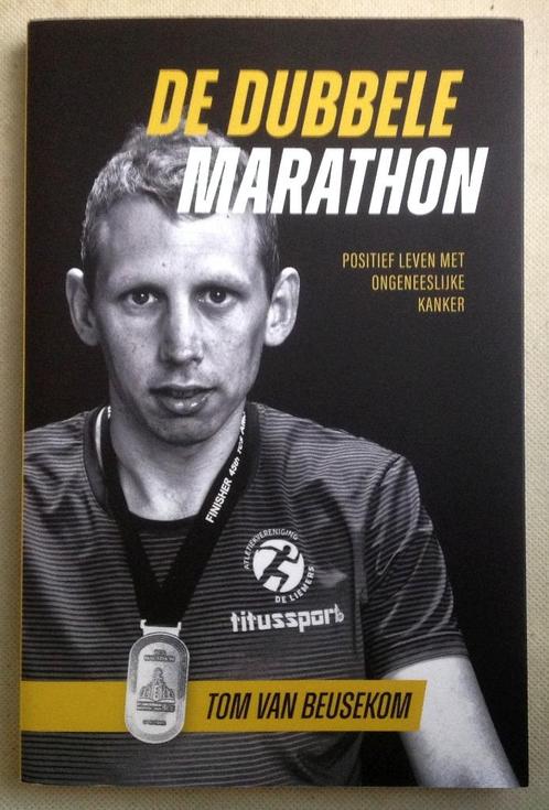 De dubbele marathon Positief leven met ongeneeslijke kanker, Boeken, Biografieën, Zo goed als nieuw, Sport, Verzenden