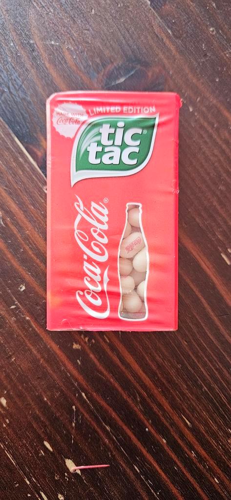 Coca Cola Tic Tac Limited Edition - Nieuw!, Verzamelen, Merken en Reclamevoorwerpen, Nieuw, Verpakking, Ophalen of Verzenden