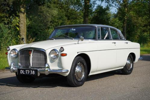 Rover P5 Coupe 1965  (P5B), Auto's, Oldtimers, Particulier, Rover, Benzine, Coupé, Automaat, Blauw, Blauw, Leder, Achterwielaandrijving