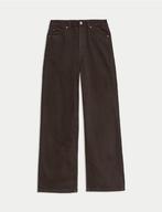 Donkerbruine flared jeans van Marks & Spencer, Overige kleuren, Marks & Spencer, Nieuw, Ophalen of Verzenden