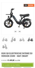 Vifa q8 fatbike elektrische fiets! Zo goed als nieuw, Ophalen of Verzenden, Nieuw, 50 km per accu of meer, Overige merken