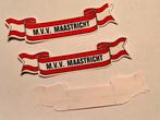 MVV M.V.V. Maastricht vintage voetbal club sticker banner, Ophalen of Verzenden, Zo goed als nieuw, Buitenlandse clubs, Poster, Plaatje of Sticker