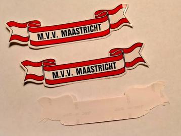 MVV M.V.V. Maastricht vintage voetbal club sticker banner  beschikbaar voor biedingen