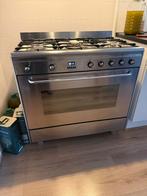 Smeg vrijstaand fornuis met oven, Ophalen, Gebruikt, Gas, Vrijstaand