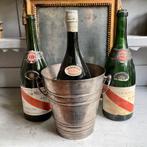 Verzilverde champagne koelers nr. 2 *tres jolie Duiven*, Antiek en Kunst, Verzenden