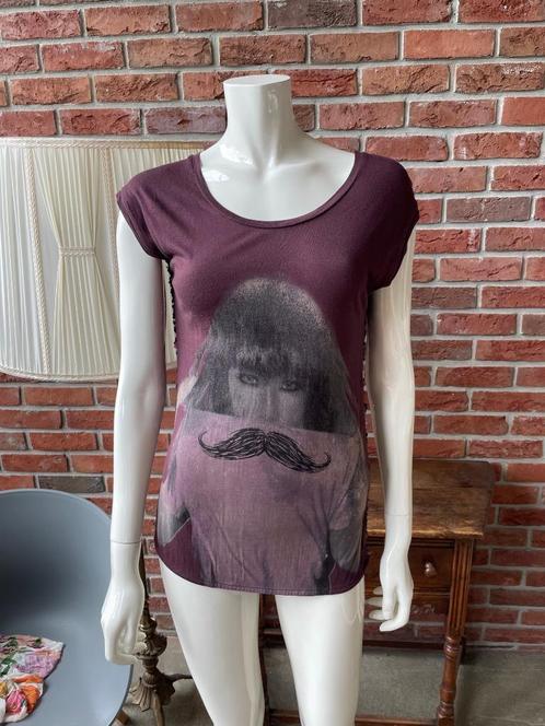 Top van Object met pailletten maat M - Snor, Kleding | Dames, Tops, Zo goed als nieuw, Maat 38/40 (M), Zwart, Zonder mouw, Ophalen of Verzenden
