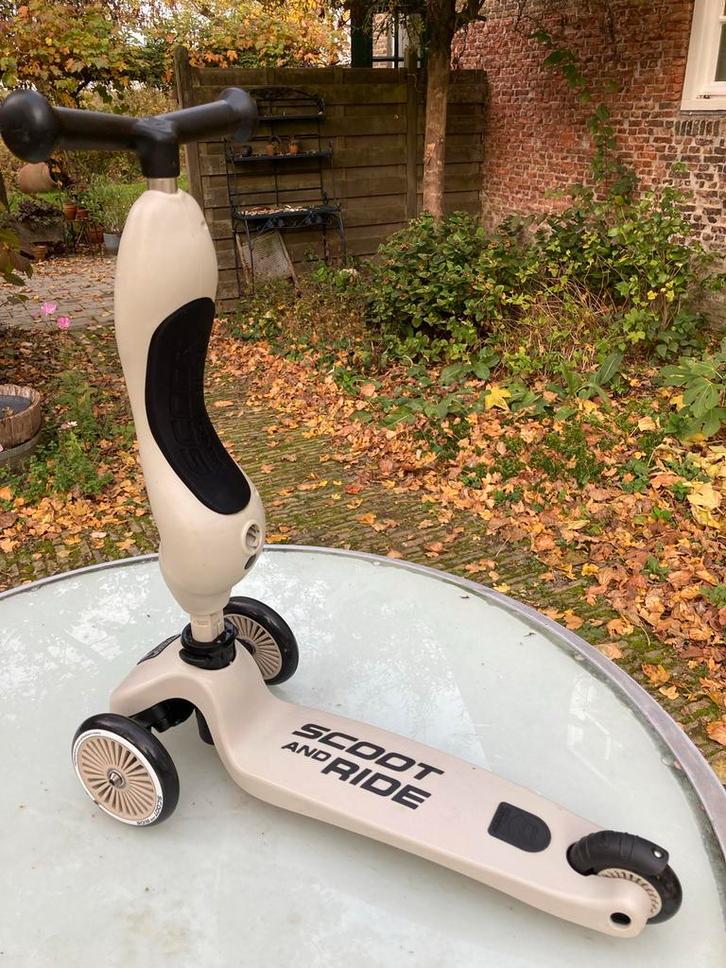 Scoot and Ride loopfiets/step, Kinderen en Baby's, Speelgoed | Buiten | Voertuigen en Loopfietsen, Gebruikt, Loopfiets, Ophalen
