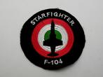 Patch Italiaanse Luchtmacht F-104 Starfighter, Verzamelen, Verzenden, Luchtmacht, Overige gebieden, Embleem of Badge