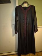 Elegante Abaya met Sjaal - Maat S/M/L, Zwart, Ophalen of Verzenden, Zo goed als nieuw, Maat 36 (S)