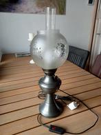 Tinnen lamp, Huis en Inrichting, Ophalen, Zo goed als nieuw, 50 tot 75 cm