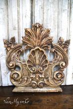 Groot antiek bois doré ornament, Ophalen of Verzenden