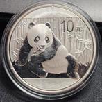 10 yuan 2015 china panda 1 troy oz, Postzegels en Munten, Verzenden, Zilver
