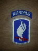 173th Airborne US Army Paratrooper Embleem Patch Vietnam, Ophalen of Verzenden, Landmacht, Nederland, Embleem of Badge