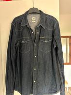 Donkerblauw jeans overhemd Lee western shirt maat XL, Kleding | Heren, Overhemden, Blauw, Halswijdte 43/44 (XL), Lee, Ophalen of Verzenden