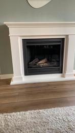 Faber gashaard inc schouw, Ophalen, Zo goed als nieuw, Vrijstaande haard, Gashaard