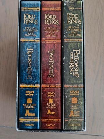 Lord of the Rings Extended DVD Boxset beschikbaar voor biedingen
